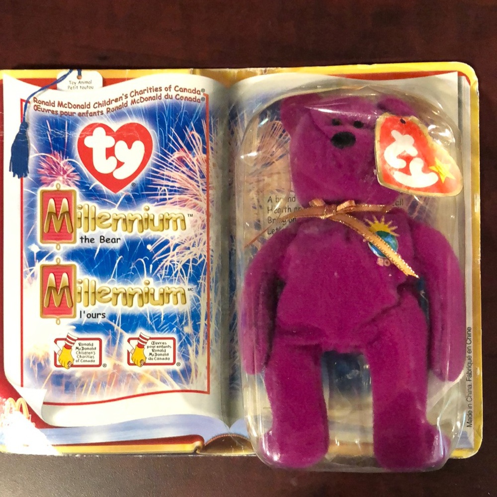 TY McDonald’s Millennium The Bear 2000 Rare Collectable